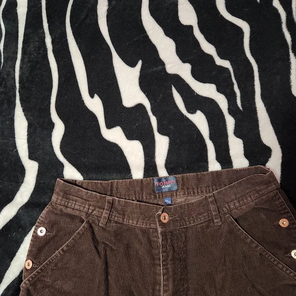 Men's Brown Corduroy Pants - Picture 2 of 5